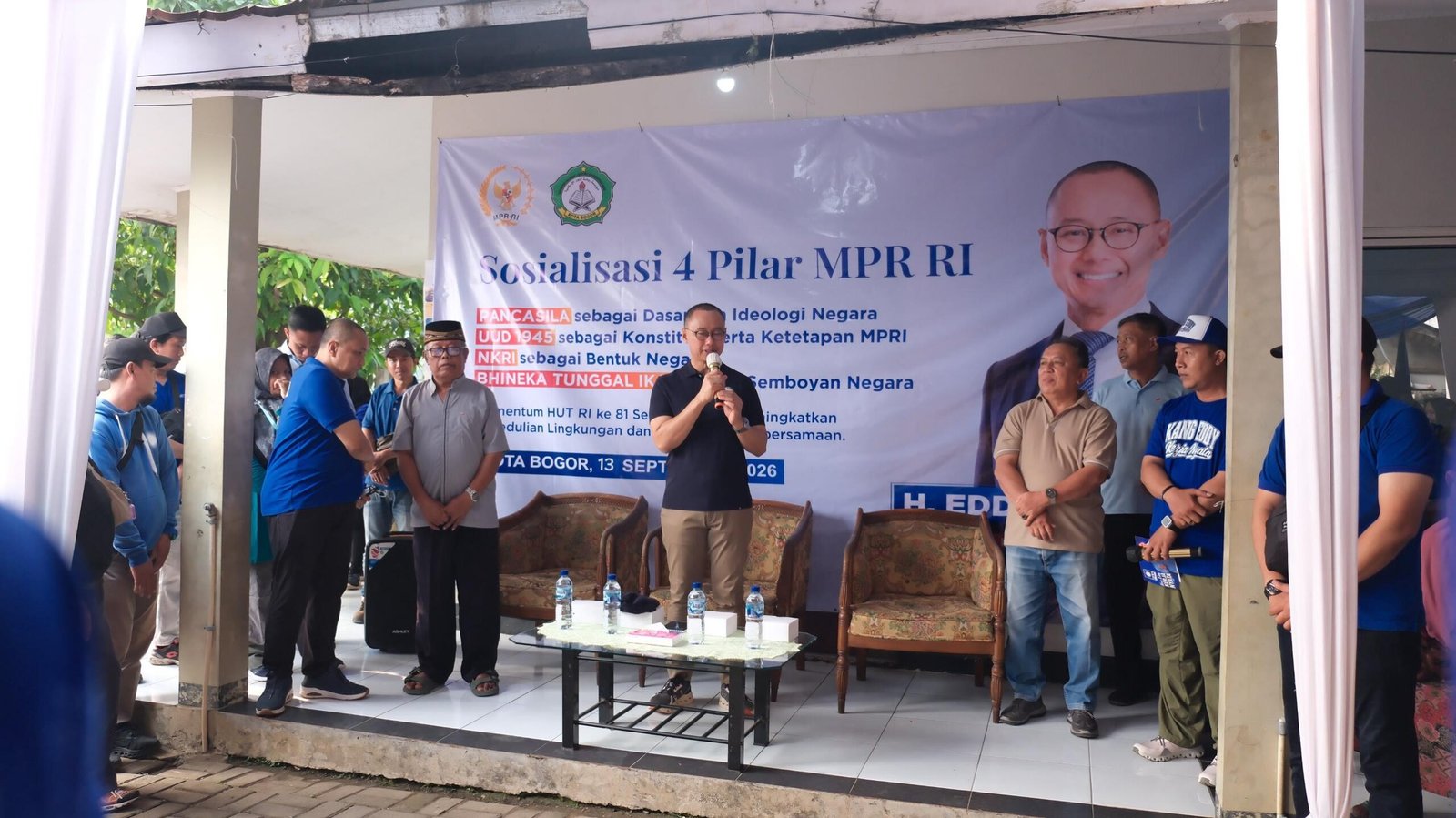 Sosialisasi Empat Pilar, Eddy Soeparno Tegaskan Kesejahteraan Masyarakat Pondasi Pembangunan Bangsa