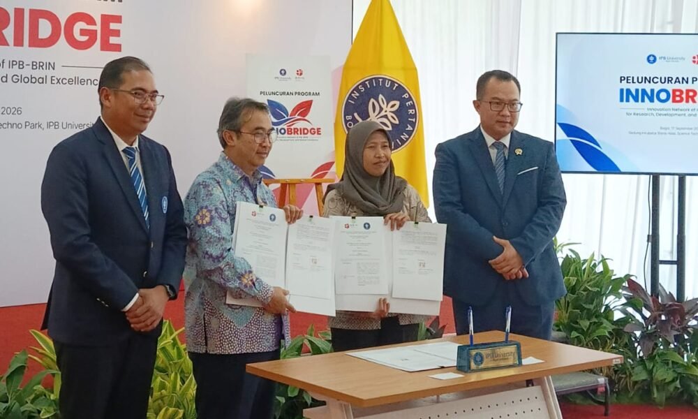 IPB University-BRIN Luncurkan INNOBRIDGE, Perkuat Kolaborasi Riset Pangan
