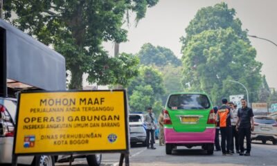 Puluhan Angkot dan AKDP Terjaring Operasi Gabungan di Jalan Siliwangi