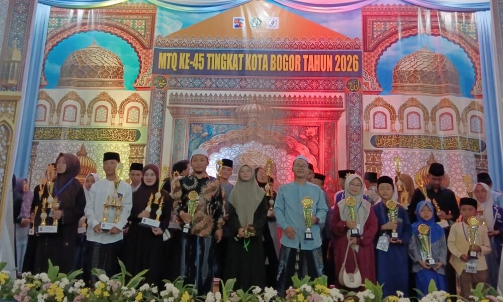 58 Pemenang MTQ ke-45 Bakal Wakili Kota Bogor di Jawa Barat