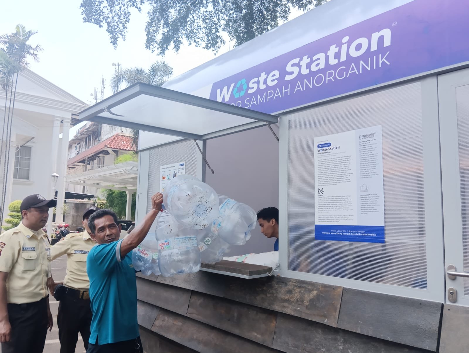 Waste Station di Balai Kota Bogor jadi Ruang Edukasi Pengelolaan Sampah