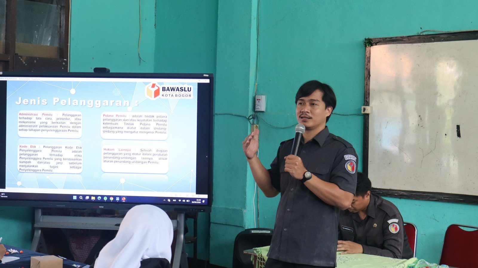 Edukasi Pemilih Pemula, Bawaslu Goes To School SMK Ranti Mula