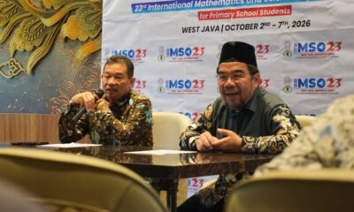 404 Siswa dari 23 Negara Ikuti Kompetisi Matematika-Sains di Indonesia