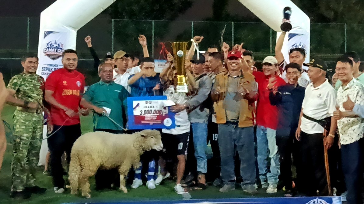 Tanah Baru Angkat Trofi Camat Cup Bogor Utara 2026