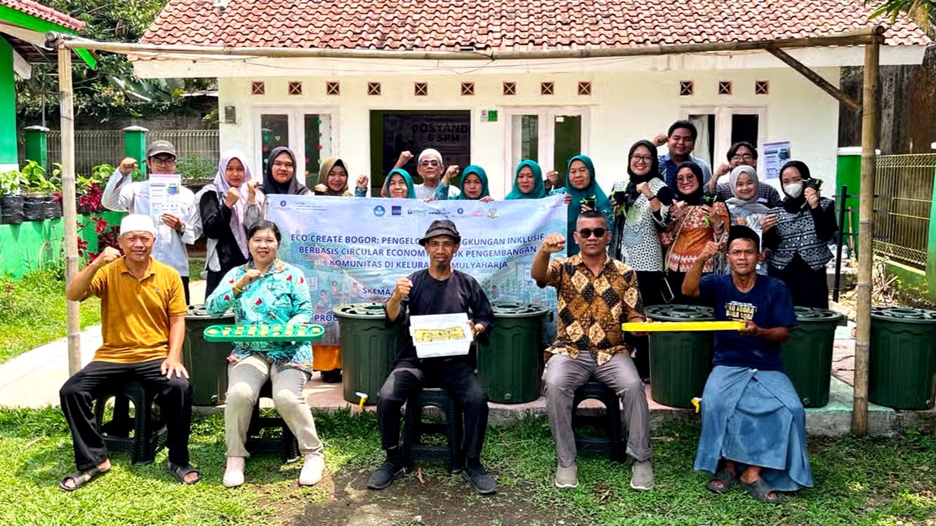 IPB Ajak Warga Mulyaharja Budikdamber di Lahan Terbatas