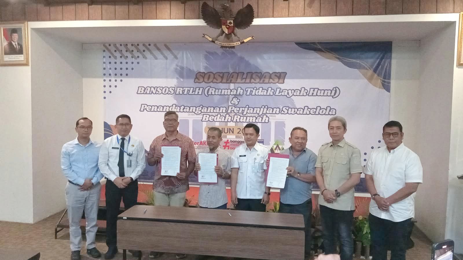 Bansos RTLH hingga Bedah Rumah Sasar Ribuan Rumah di Kota Bogor