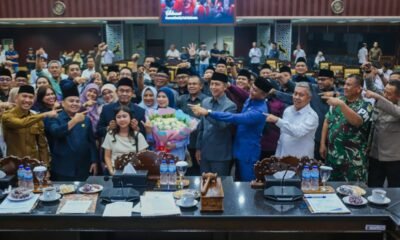 39 Tahun Mengabdi, Sekwan Boris Derurasman Purnabakti