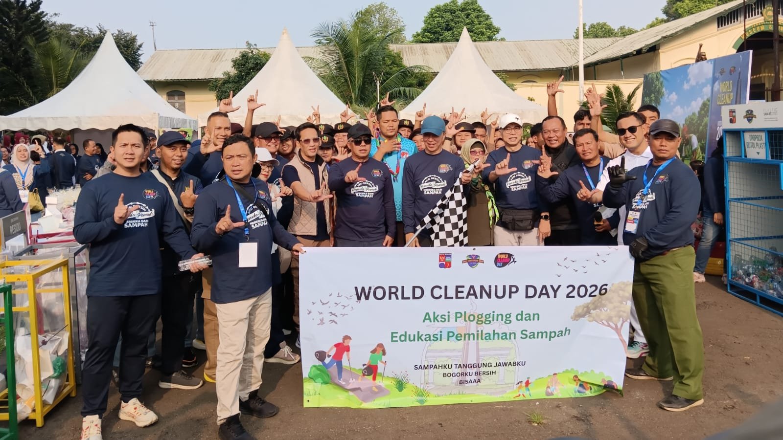 World Cleanup Day, Kota Bogor Perkuat Gerakan Pilah Sampah