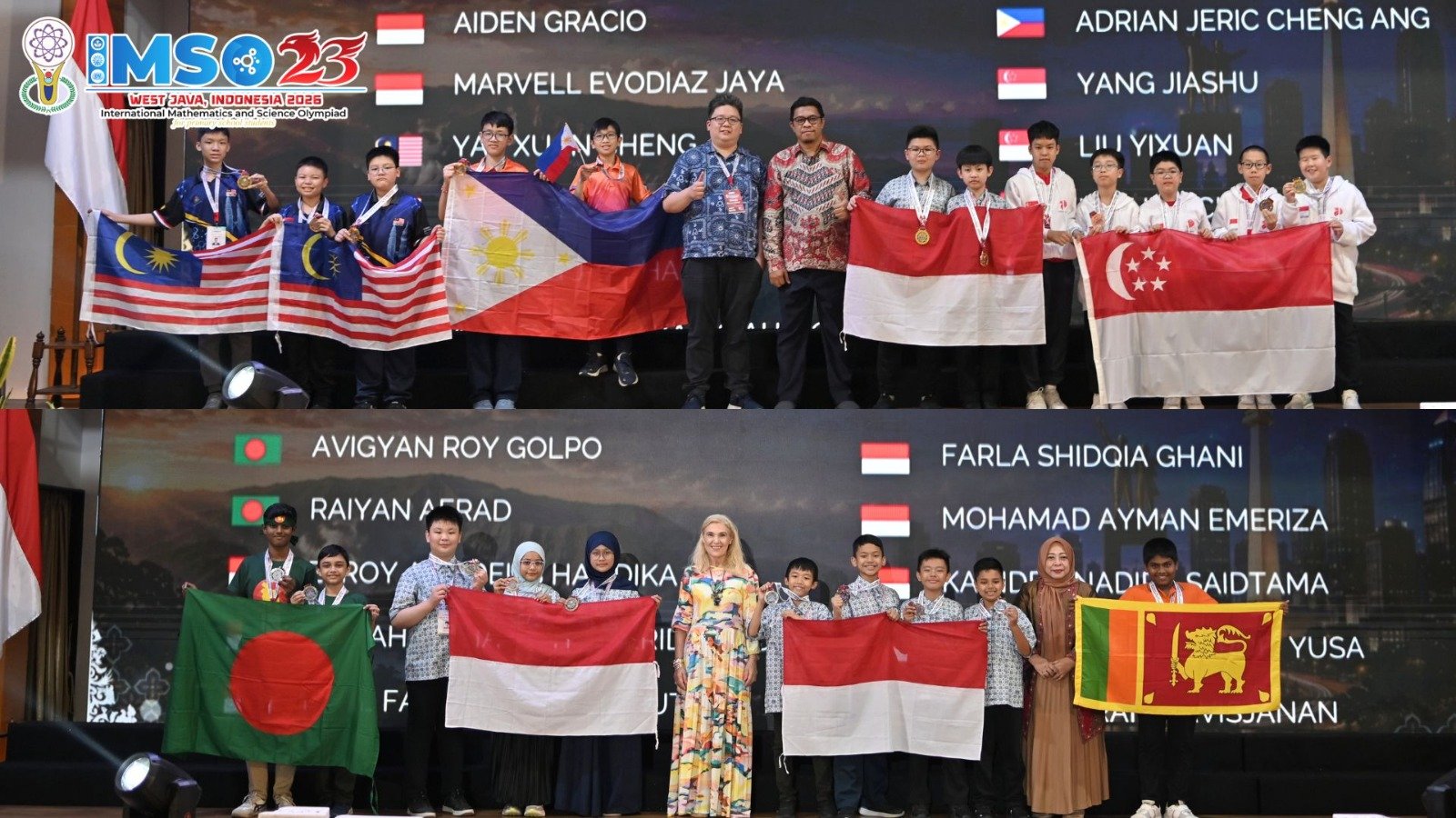 IMSO ke-23 Resmi Ditutup, Tim Indonesia Raih 61 Medali