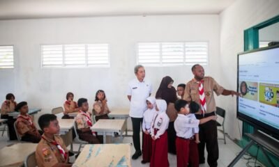 SDN Semeru 6 Kota Bogor Terapkan Papan Interaktif Digital 