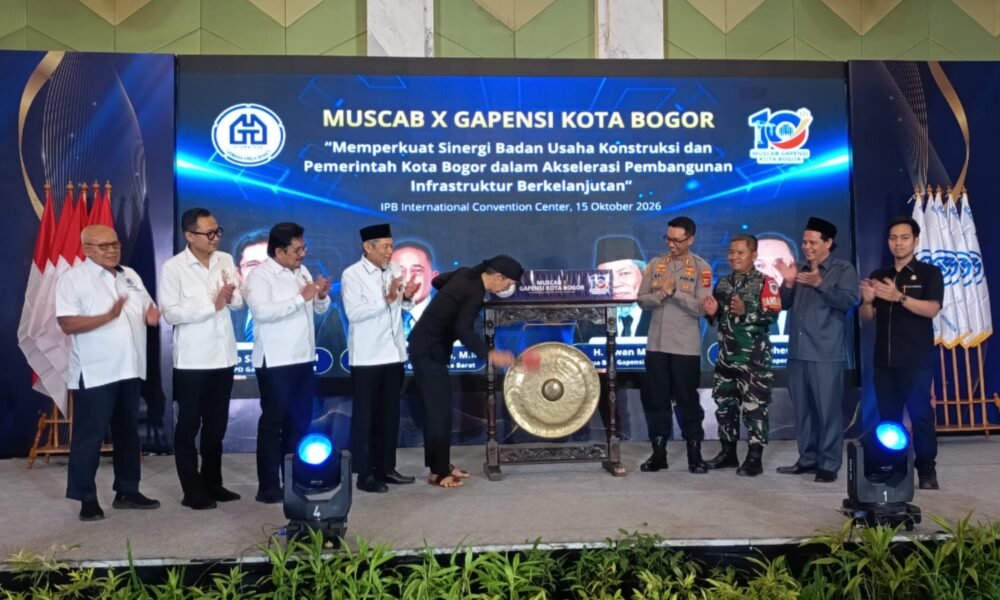 Muscab X Gapensi Kota Bogor jadi Momentum Transformasi Jasa Konstruksi