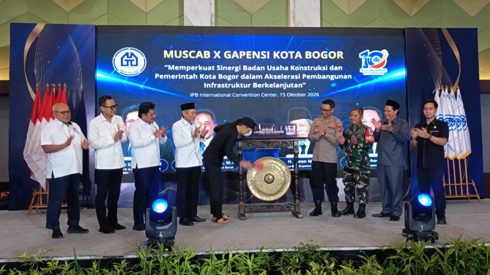 Muscab X Gapensi Kota Bogor jadi Momentum Transformasi Jasa Konstruksi
