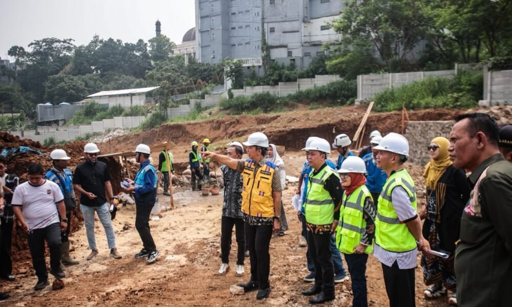 GOM Bogor Barat Dibangun, Lapangan Sepak Bola Ditarget Rampung Tahun Ini