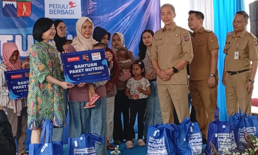 250 Paket Nutrisi Dibagikan di Sempur, Warga Juga Bisa CKG