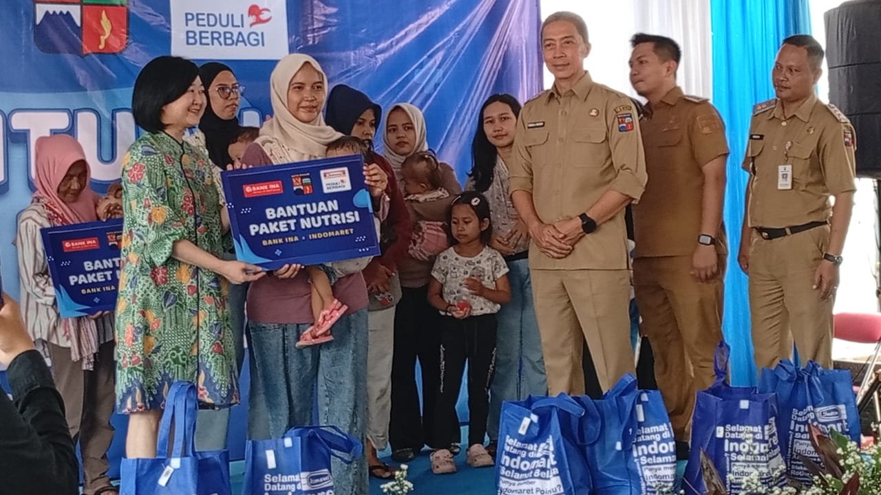 250 Paket Nutrisi Dibagikan di Sempur, Warga Juga Bisa CKG