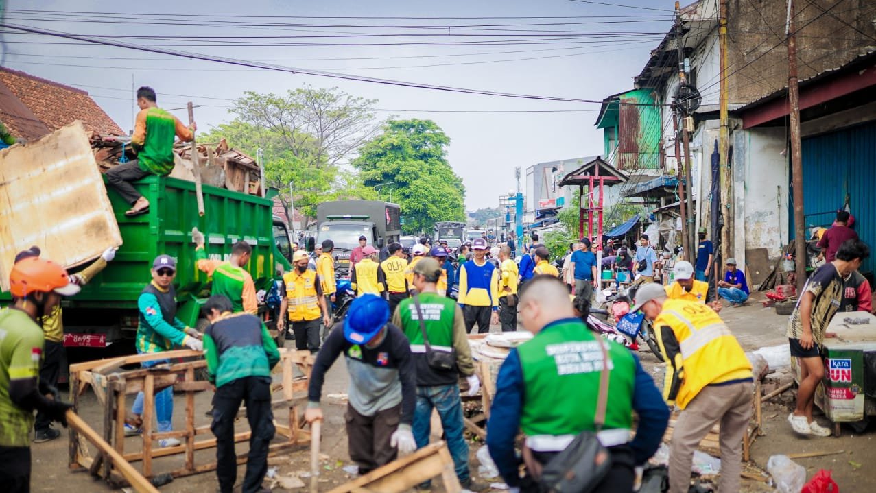 Persiapan Pembangunan JPO, Pemkot Bogor Sterilisasi MA Salmun 