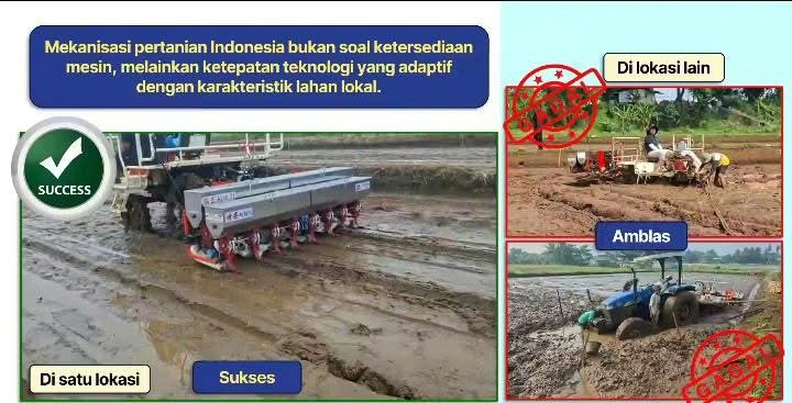 Guru Besar IPB Ungkap Kunci Kemandirian Mekanisasi Pertanian