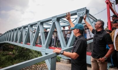 Hubungkan 2 Wilayah, Jembatan Pasirjaya-Paledang Siap Dimanfaatkan Warga