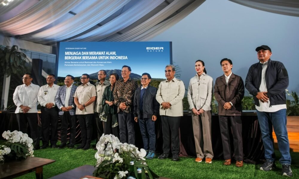 EIGER Nature Diresmikan, Padukan Petualangan, Edukasi dan Pelestarian Alam