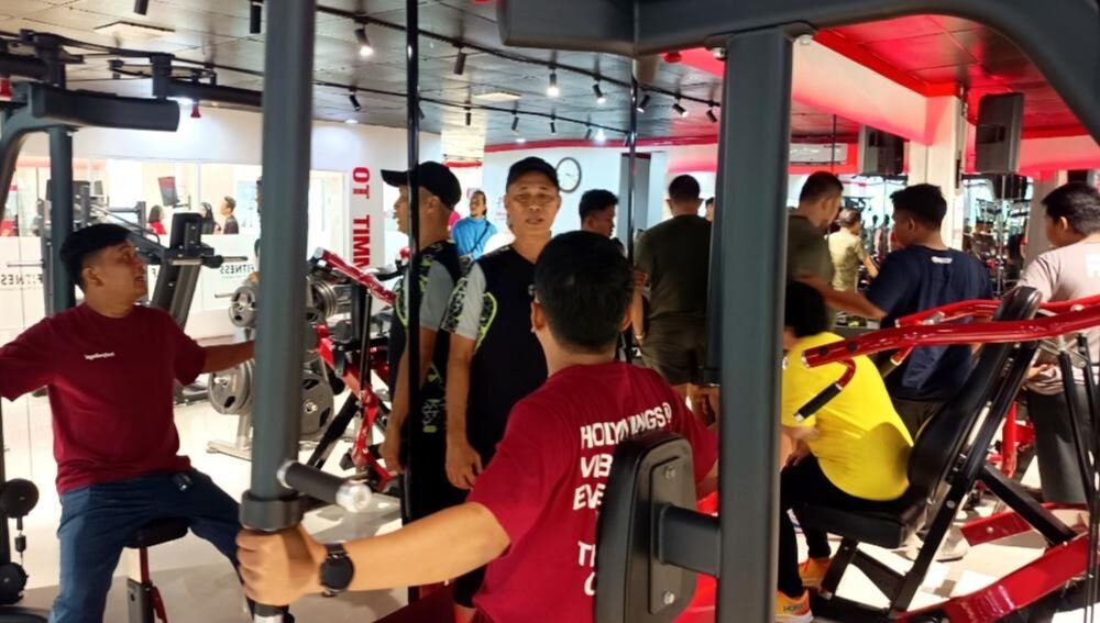 Jaga Kebugaran, PWI Kota Bogor dan Red Fitness Gelar Jumat Sehat Bareng