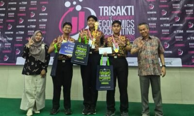 Konsisten Juara, Siswa SMAN 3 Bogor Dapat Beasiswa Universitas Trisakti